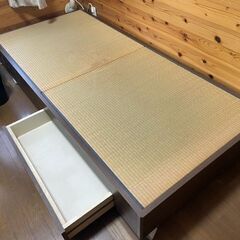中古引き出し付き畳ベッド差し上げます