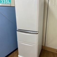 I335 ? お値打ち品！ MITSUBISHI 冷蔵庫 (335L) ⭐ 動作確認済 ⭐ クリーニング済
