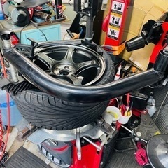 【車・バイク 持ち込みタイヤ交換】木更津市 タイヤ組み替え…
