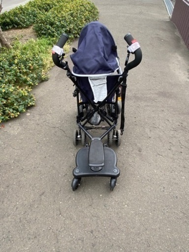 ベビーカー　ジープ　ステップ付き