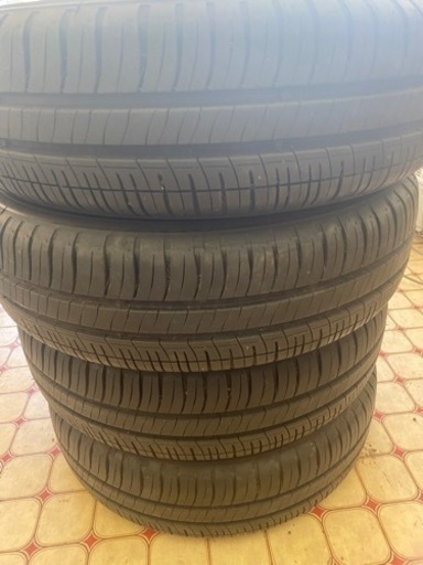 ダイハツ純正ホイール付きタイヤ　Michelinミシュラン　4本セットバリ溝