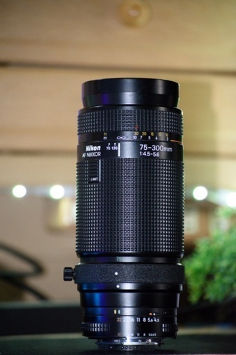 Nikon AF ニッコール 75-300mm 1:4.5 - 5.6 マニュアルフォーカス
