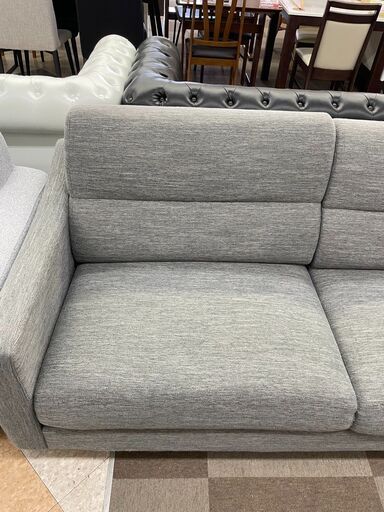 ?NITORI(ニトリ) 2Pソファ ?定価￥84,900?  グレーカラーファブリック素材?4742
