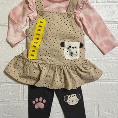 新品⭐️ ベビー服 Pekkle ペックル コストコ 6m 3点...