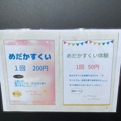 めだかすくい𓆜𓆝𓆟１回200円 - 一宮市