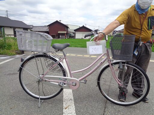 Appeal You 26インチ シングル 軽快車 メタリックピンク （201）