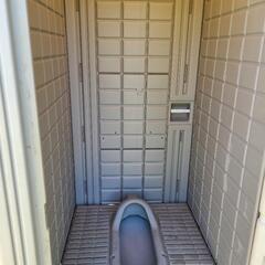 仮説トイレ　中古の画像