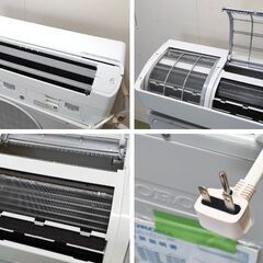 訳アリ品☆単相200V専用 コロナルームエアコン 14畳用【中古 2018年製 CSH-X4019R2】配管折れ の画像