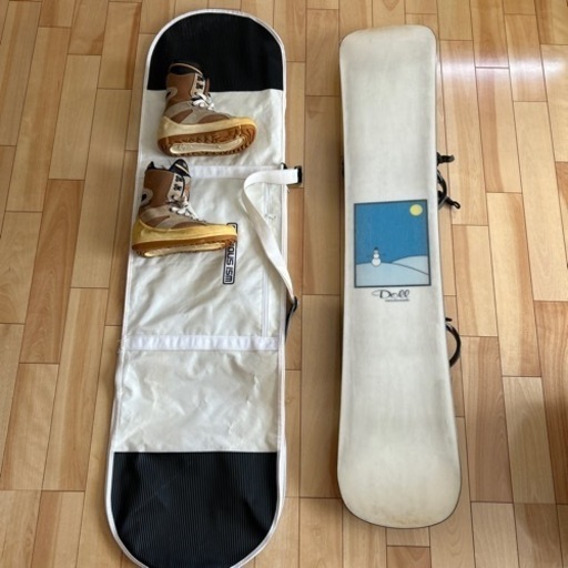 ★Doll スノーボード　イエロー　137cm ブーツ　フルセット