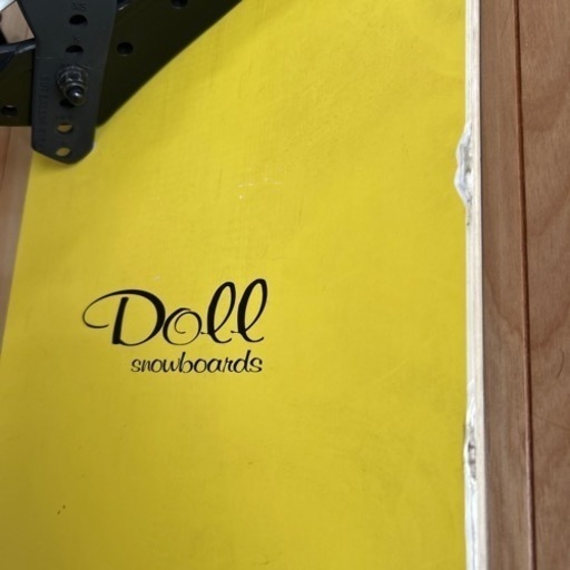 ★Doll スノーボード　イエロー　137cm ブーツ　フルセット