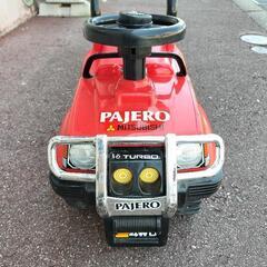 【取引中】子供用車 パジェロミニ 乗用玩具の画像