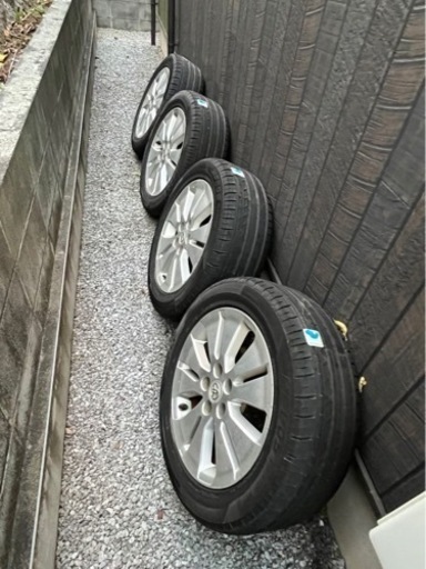 中古　ホイール　225/55/R17 4本　12000円