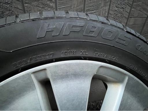 中古　ホイール　225/55/R17 4本　12000円