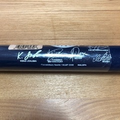 【新品】シアトルマリナーズ　イチローサイン入りバッド　ボール　セットの画像