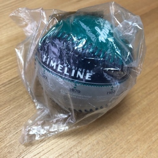 【新品】シアトルマリナーズ　イチローサイン入りバッド　ボール　セット