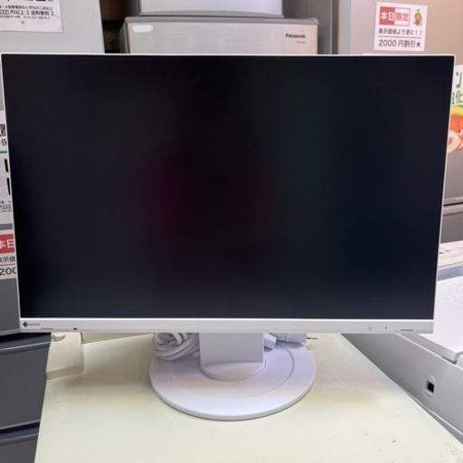 ??期間限定・特別価格??EIZO 22.5型 フレームレスモニター FlexScan EV2360 2020年製 