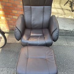 7月24日（本日）限定：無料：リクライニングチェア：オットマン付き
