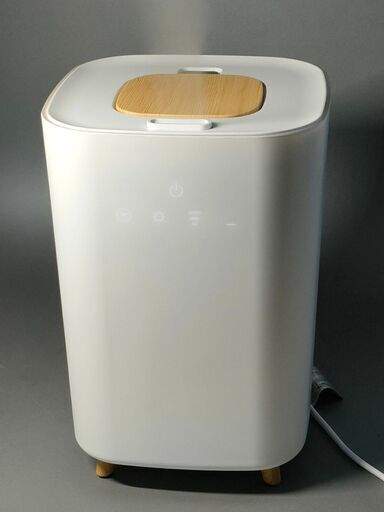 ハイブリッド加湿器 L's Humidifier インテリア オシャレ ホワイトカラー リモコン付き