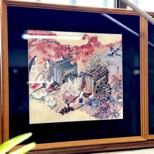 額縁付きの飾り絵