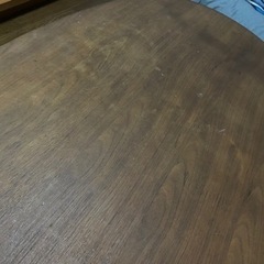 楕円形センターテーブルの画像