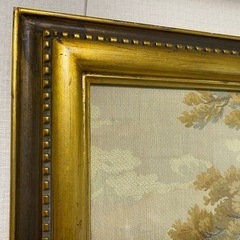 ゴブリン織りタペストリー 額装 139cm x 80cmの画像