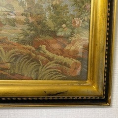 ゴブリン織りタペストリー 額装 139cm x 80cmの画像