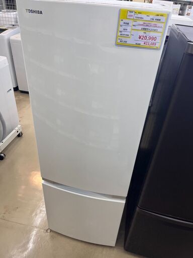 ⭐️TOSHIBA⭐️東芝⭐️ 2019年式 170L冷蔵庫 GR-P17BS 8023