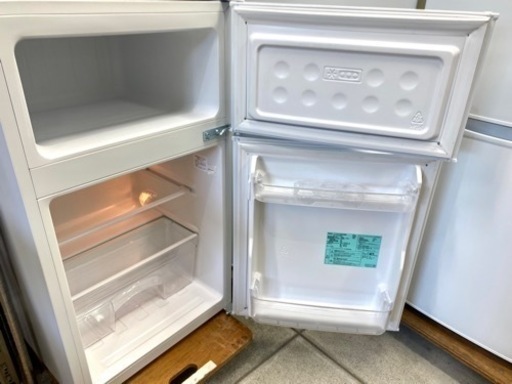 2021年製 Haier 85L 2ドア 冷蔵庫 一人暮らし 学生 中古