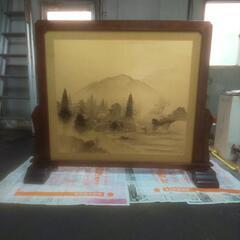 芸術品？絵画？水墨画？アート作品？ついたて？