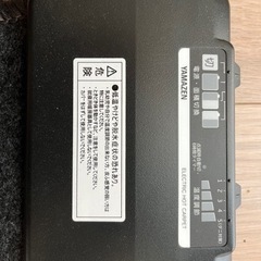 電気カーペット（山善　2021年製）の画像