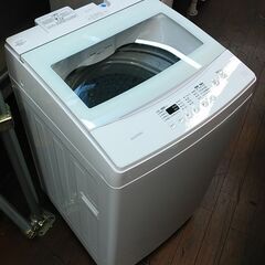 3か月間保証☆配達有り！24000円(税別）アイリスオーヤマ 全自動 洗濯機 7㎏ 2021年製