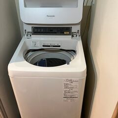 【差し上げます】送風乾燥付きパナソニック洗濯機（状態良好）