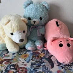 ぬいぐるみ3点