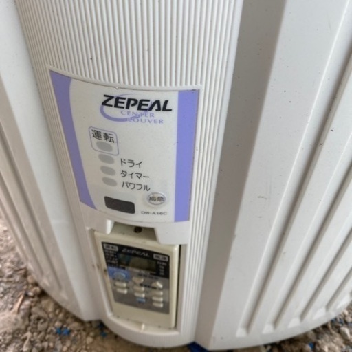 窓式エアコンDW-A16C中古動作品