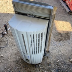 窓式エアコンDW-A16C中古動作品