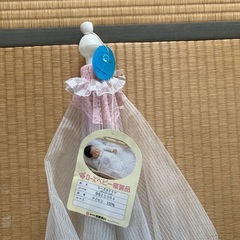 昭和レトロ　折りたたみ蚊帳　の画像