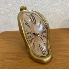 【終了】サルバドール・ダリ 溶ける時計　置き時計の画像