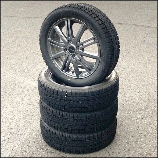 ブリヂストン ブリザックVRX2 165/55R15 アルミ付きスタッドレス4本セット 2020年29週製造
