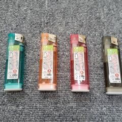使い捨てライター　着火操作が軽い！