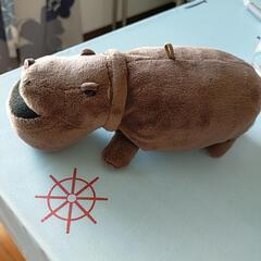 子供用おもちゃ ぬいぐるみ カバ 動物 状態綺麗 シャクレルプラネット