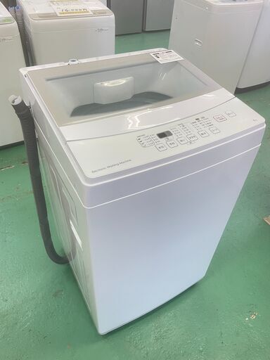 商談中★ニトリ★ 6kg洗濯機 2019年 NTR60 NITORI ガラストップ シンプル 新生活 一人暮らし 50/60Hz共用 生活家電 福島 郡山市 a
