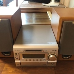 🎼完動品　KENWOOD CD/ＭＤデッキ🔉