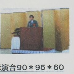 家具廃業・未使用新品の在庫品　本格金屏風　式典屏風一双・２台　６枚折７尺・２１０ｃｍ高（２台セット）１台サイズ約ｗ　７０×６、ｈ２１０ｃｍ１セット限り。金箔無地　専用箱入り。チャンス！金製品は値上がりしています。１セット限り。  　他に、２枚折金屛風　約ｗ１８０ｈ１８０ｃｍ１台、２枚折　枕金屛風　ｈ７０ｃｍ・金無地１台と祝典用金屏風　６枚折　未使用展示品特別価格１１００００円　金箔無地。　（本１双品・２台は、未展示品・開梱・点検済品、専用ケース入り、箱は多少汚れ有ります。）半双品１台限りもあります。 の画像