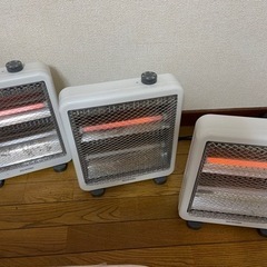 ☆取引相手決定☆IRIS OHYAMA 電気ストーブ3台の画像