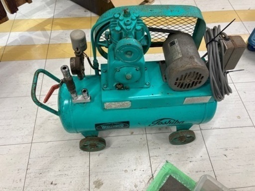 中古品◆東芝　エアコンプレッサー　CP6-4T　200V◆発◆ITV0Y4UO5OT8