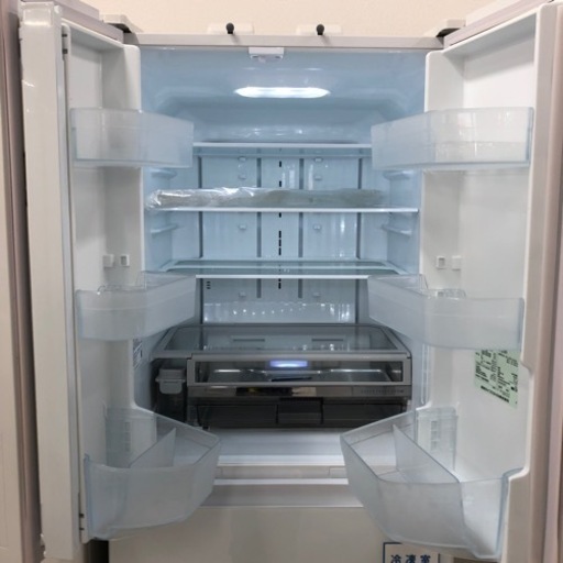 安心の6ヶ月保証付き！TOSHIBA 6ドア冷蔵庫　2017年製　462L【トレファク堺福田店】