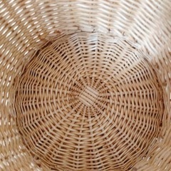 【値下げしました】籐のバスケットの画像