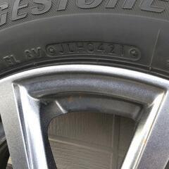 冬用タイヤ　ホイールつき　軽自動車用の画像