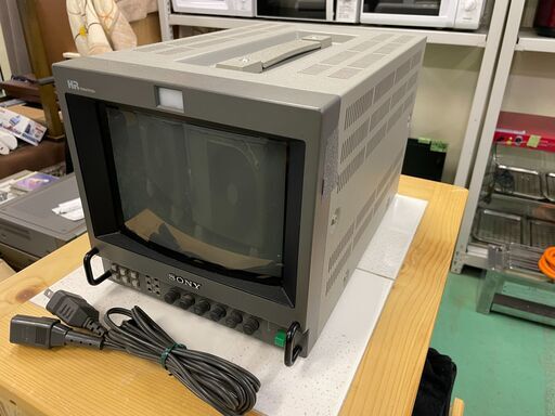 商談中【現状品】② SONY カラービデオモニター PVM-9044Q ソニー 業務用 トリニトロン 通電のみ確認 レトロ 福島 郡山市  a