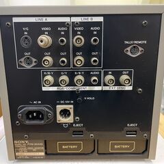 商談中【現状品】② SONY カラービデオモニター PVM-9044Q ソニー 業務用 トリニトロン 通電のみ確認 レトロ 福島 郡山市  aの画像